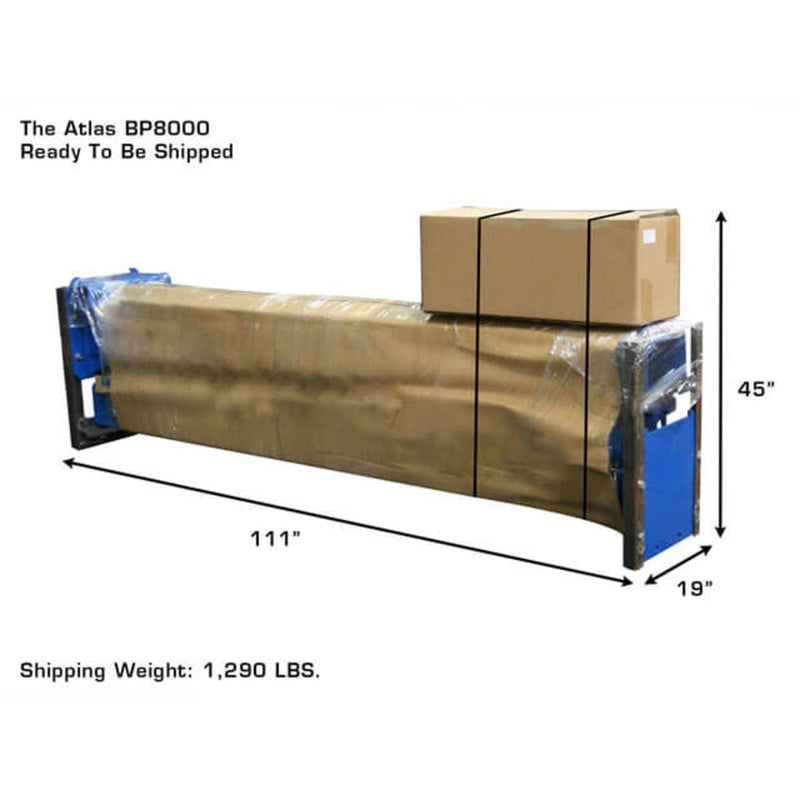 Atlas BP8000 8,000 lb Baseplate 2 Post Lift