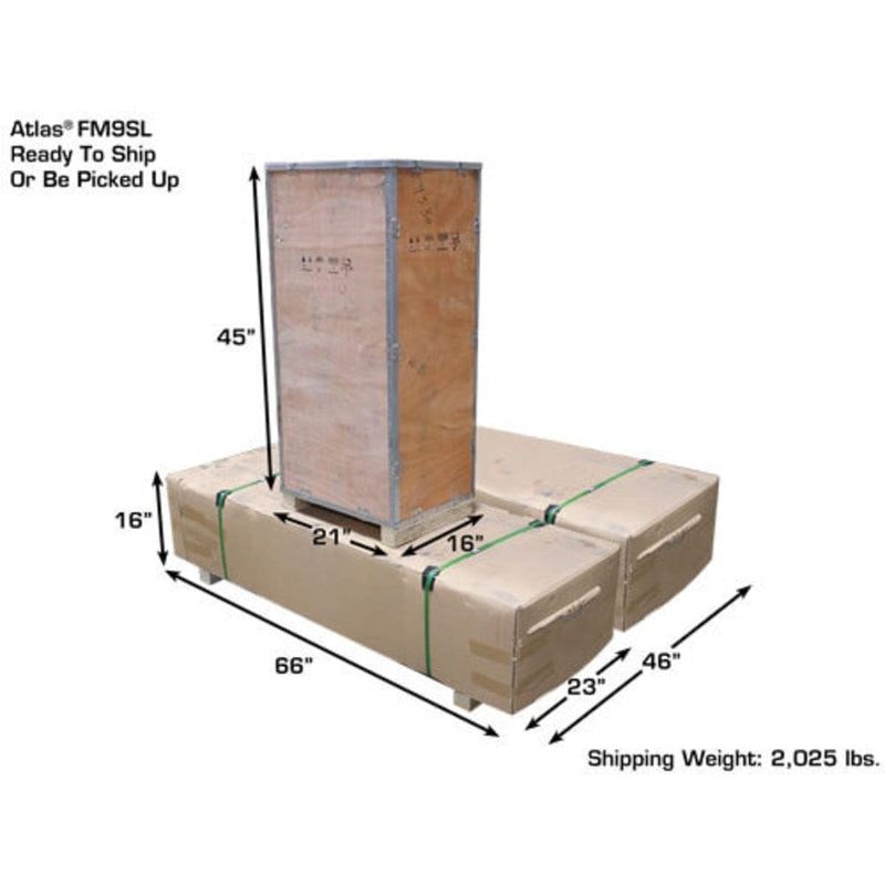 Atlas FM9SL 9,000 lb In Ground Full-Rise Lift