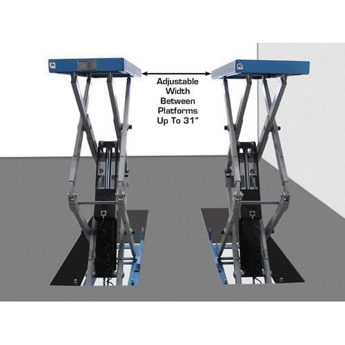 Atlas FM9SL 9,000 lb In Ground Full-Rise Lift