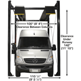 Atlas Garage PRO7000ST 7,000 lb Super Tall 4-Post Lift