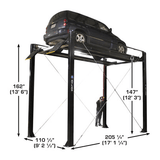 Atlas Garage PRO7000ST 7,000 lb Super Tall 4-Post Lift