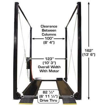 Atlas Garage PRO7000ST 7,000 lb Super Tall 4-Post Lift