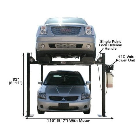 Atlas Garage PRO8000 8,000 lb 4-Post Lift