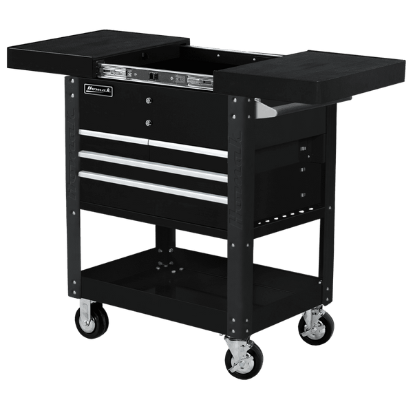 Homak | 35" Pro Series 4 Drawer Slide Top Service Cart