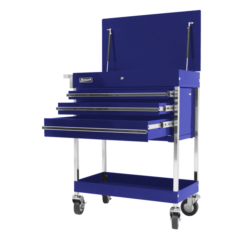 Homak | 34" Professional 3 Drawer Service Cart