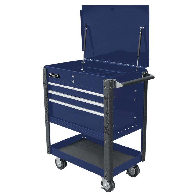 Homak 35" Professional 4 Drawer Service Cart