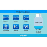 Bludee AC400 Auto Recovery Recycle Recharge Machine for r134A Refrigerant