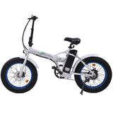 Ecotric UL Certified 20inch Fat Tire Portable and Folding Electric Bike