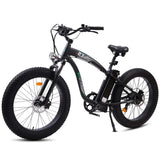 Ecotric UL Certified Hammer Electric Fat Tire Beach Snow Bike - Matt Black