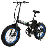 Ecotric UL Certified 20inch Fat Tire Portable and Folding Electric Bike