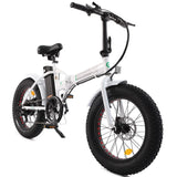 Ecotric UL Certified 20inch Fat Tire Portable and Folding Electric Bike