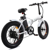 Ecotric UL Certified 20inch Fat Tire Portable and Folding Electric Bike