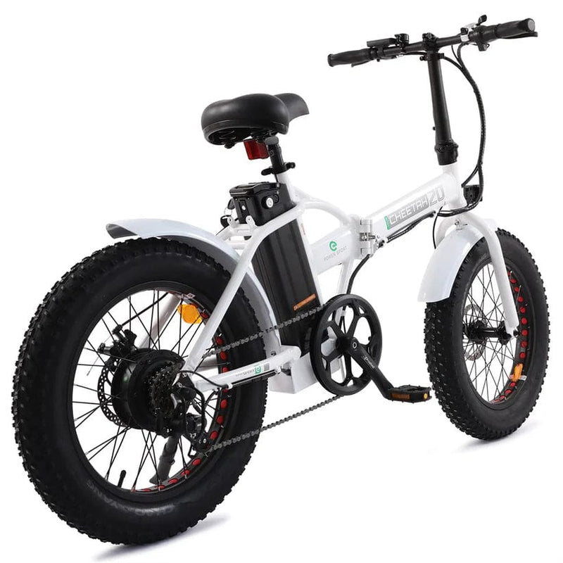 Ecotric UL Certified 20inch Fat Tire Portable and Folding Electric Bike