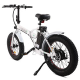 Ecotric UL Certified 20inch Fat Tire Portable and Folding Electric Bike