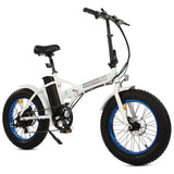 Ecotric UL Certified 20inch Fat Tire Portable and Folding Electric Bike