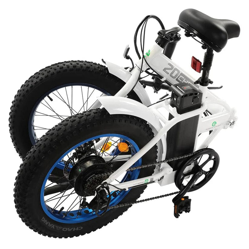 Ecotric UL Certified 20inch Fat Tire Portable and Folding Electric Bike