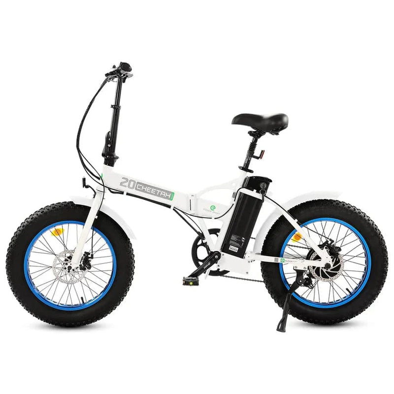 Ecotric UL Certified 20inch Fat Tire Portable and Folding Electric Bike