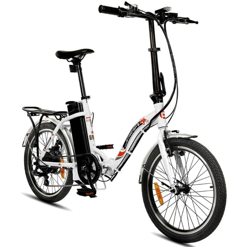 Ecotric UL Certified 20inch Blue Starfish Portable and Folding Electric Bike