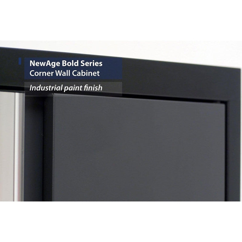 NewAge Bold Series Corner Wall Cabinet