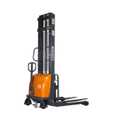 EKKO EA15A-118 3300lbs. Semi-Electric Straddle Stacker