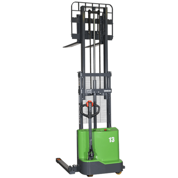 EKKO EB13C-118Li 2800 lb Lithium Straddle Stacker