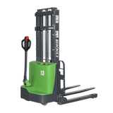 EKKO EB13C-118Li 2800 lb Lithium Straddle Stacker