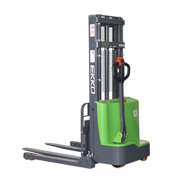 EKKO EB13C-118Li 2800 lb Lithium Straddle Stacker