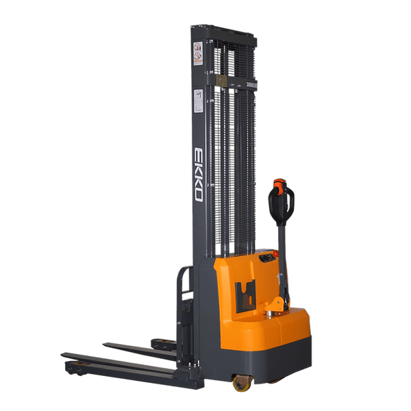 EKKO EB14C-118 3000 lb. Full Powered Straddle Stacker