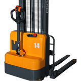 EKKO EB14C-118 3000 lb. Full Powered Straddle Stacker