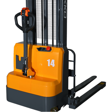 EKKO EB14C-118 3000 lb. Full Powered Straddle Stacker