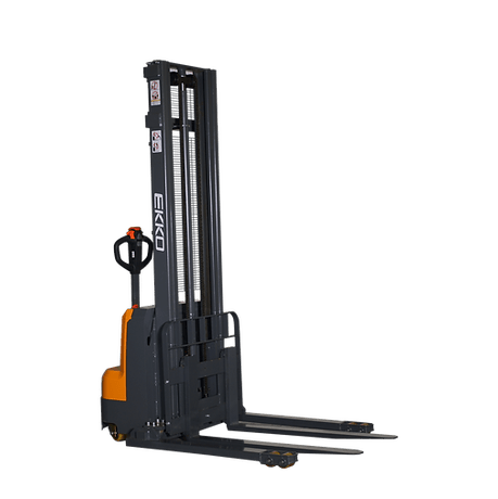 EKKO EB14C-118 3000 lb. Full Powered Straddle Stacker