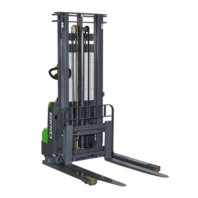 EKKO EB14C-118Li 3000 lb. Lithium Straddle Stacker