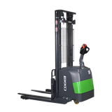 EKKO EB18C-118Li 4000 lb Full Powered Lithium Straddle Stacker