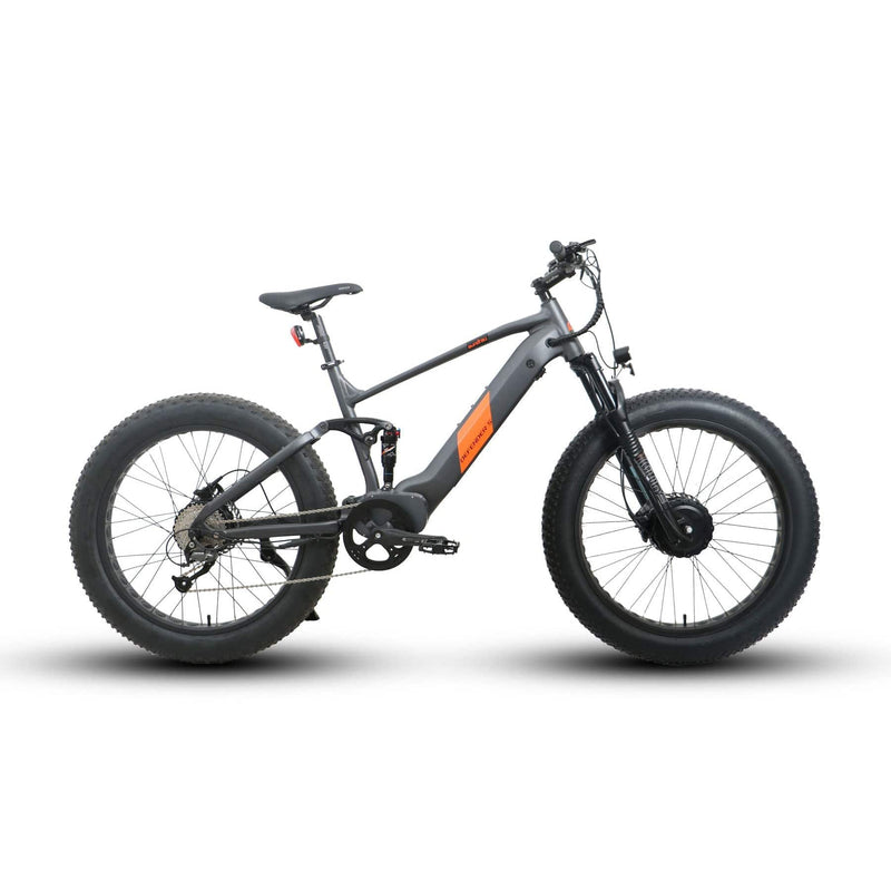 Eunorau Defender-S Dual Motor Fat Tire Electric Mountain Bike