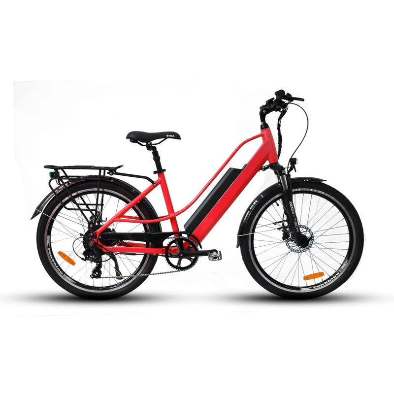 Eunorau 48V500W E-Torque Red Electric Commuter Bike