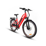 Eunorau 48V500W E-Torque Red Electric Commuter Bike