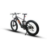 Eunorau FAT-HS Fat Tire Full Suspension Black Electric Mountain Bike