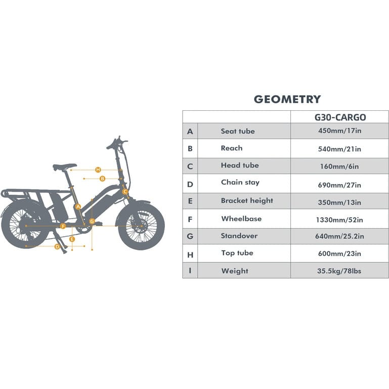 Eunorau G30-Cargo Electric Utility Bike