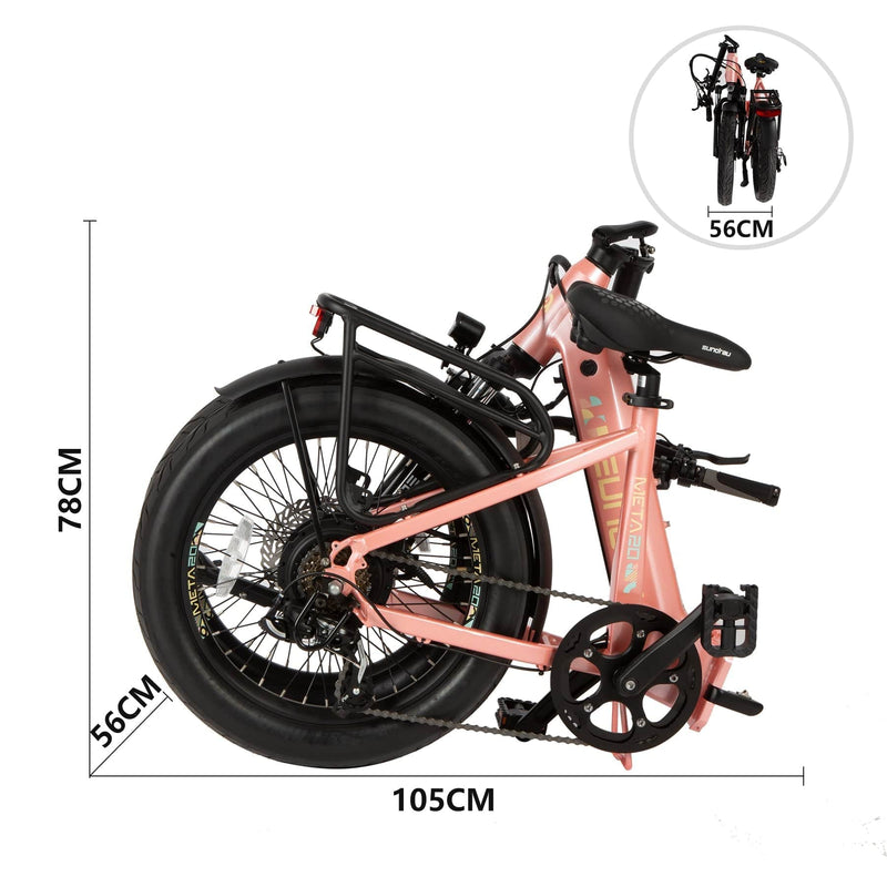 Eunorau Meta Foldable Electric Bike