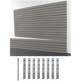 StoreWall | 8' Heavy Duty Slatwall (4pcs) + Installstrips