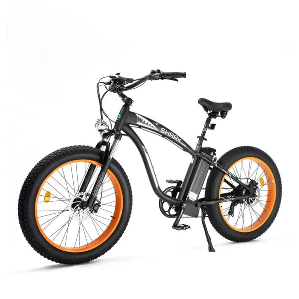 Ecotric UL Certified Hammer Electric Fat Tire Beach Snow Bike - Orange