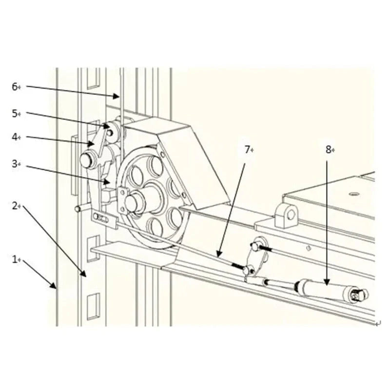 Katool KT-4H150 15,000lbs 4 Post Alignment Lift With Rolling Jack