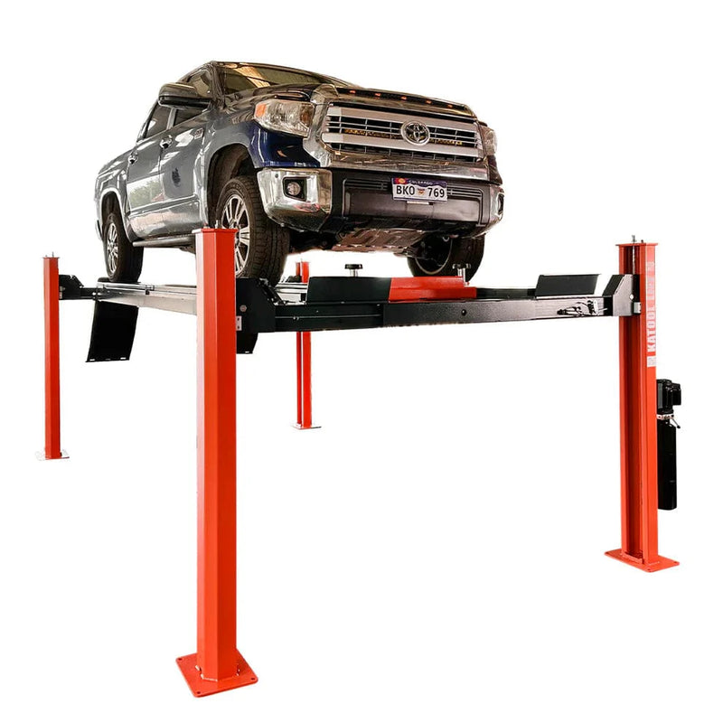 Katool KT-4H150 15,000lbs 4 Post Alignment Lift With Rolling Jack