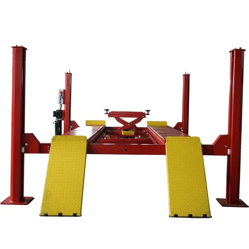 Katool KT-4H150 15,000lbs 4 Post Alignment Lift With Rolling Jack