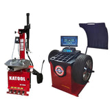 Katool KT-T810 & KT-B750 Tire Changer & Wheel Balancer Combo