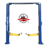 Launch Tech USA TLT210-XT 10,000lb. Capacity Two Post Lift with Adjustable Height and Width.