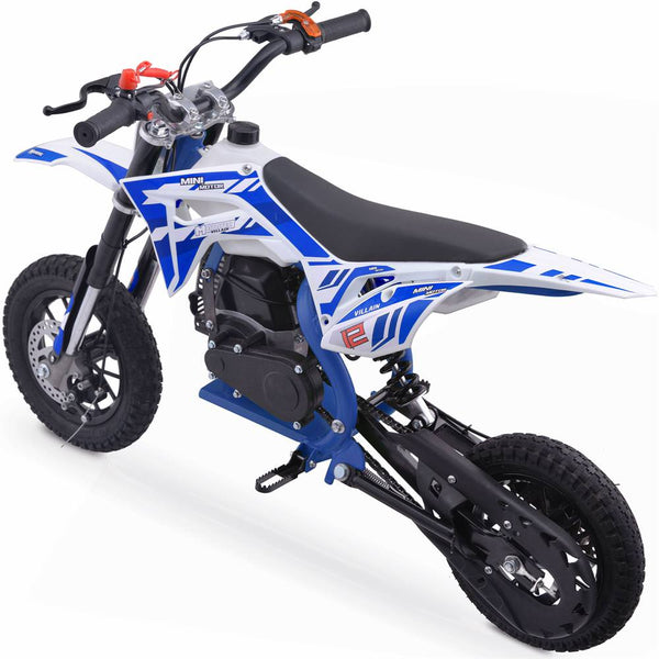 MotoTec Villain 52cc 2-Stroke Kids Gas Dirt Bike