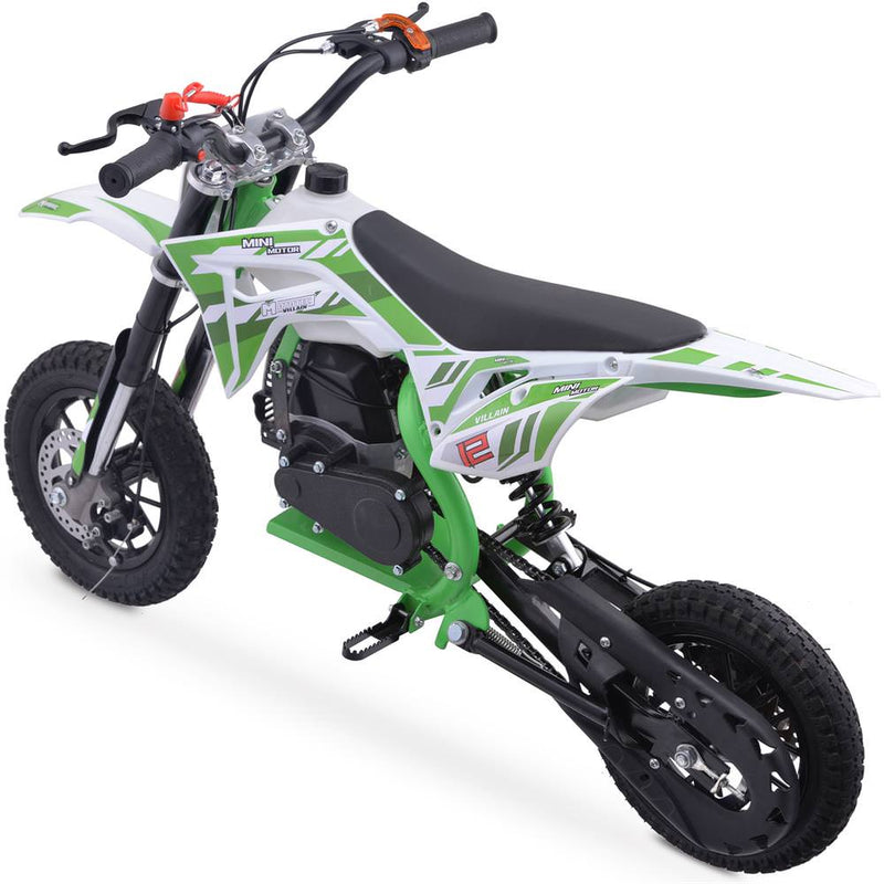 MotoTec Villain 52cc 2-Stroke Kids Gas Dirt Bike