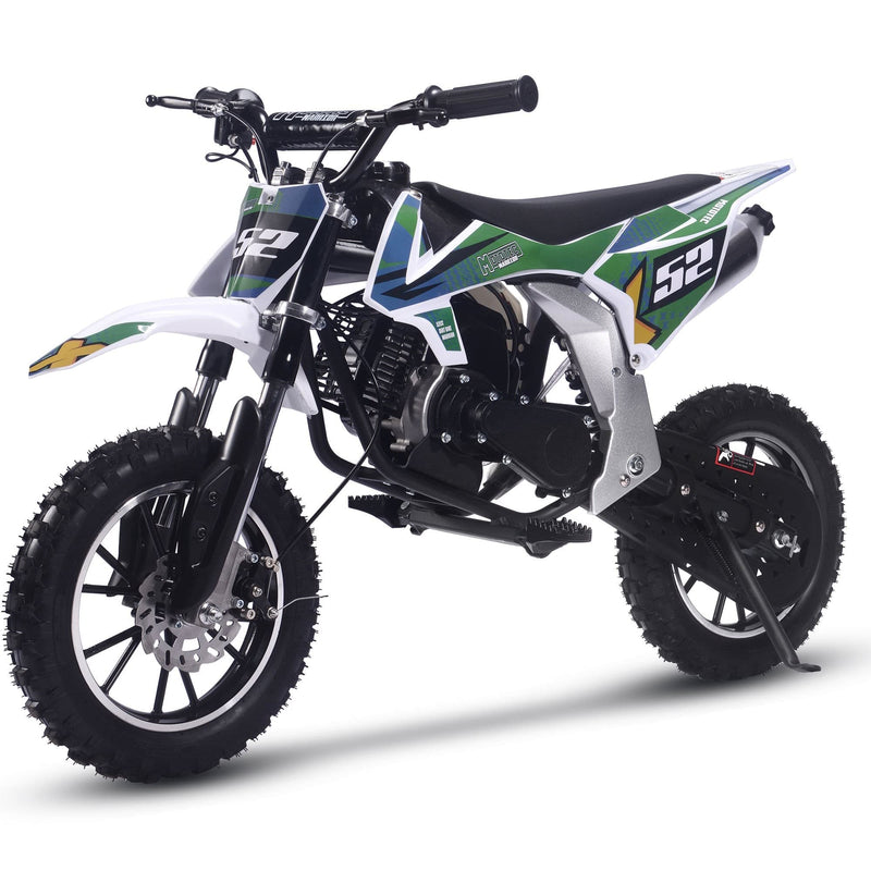 MotoTec Warrior 52cc 2-Stroke Kids Gas Dirt Bike