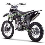 MotoTec X4 150cc 4-Stroke Gas Dirt Bike Black